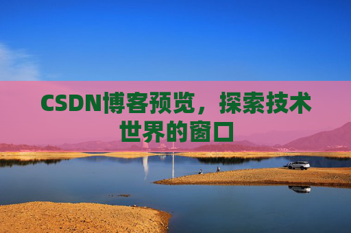 CSDN博客预览,探索技术世界的窗口